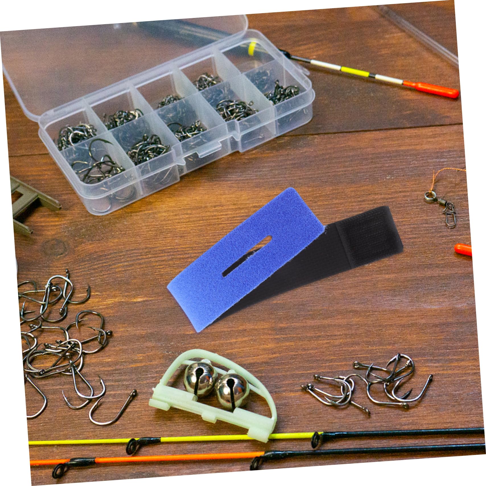 balacoo 2sets Fishing Rod Straps Set Boat Rod Holder Straps Belt Comfortable Fishing Tackle Ties 6pcs*2