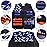 Kids Tactical Vest Kit for Nerf Gun N-Strike Elite Series, Vest for Nerf Series with Refill Darts, Dart Pouch, Reload Clip, Tactical Mask, Wrist Band and Protective Glasses for 5-14 Year Boys Girls