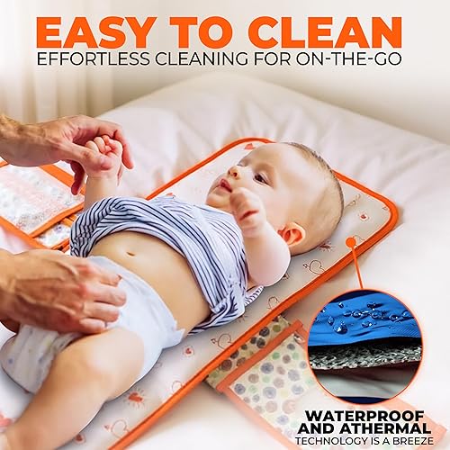 Miniatura 3 de Cambiador de pañales promoción de lanzamiento limitado - FuaFua- Mat es atérmico, portátil e impermeable