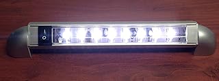 Marine Boat LED 180 Degree TILTABLE Rail Light 9.5