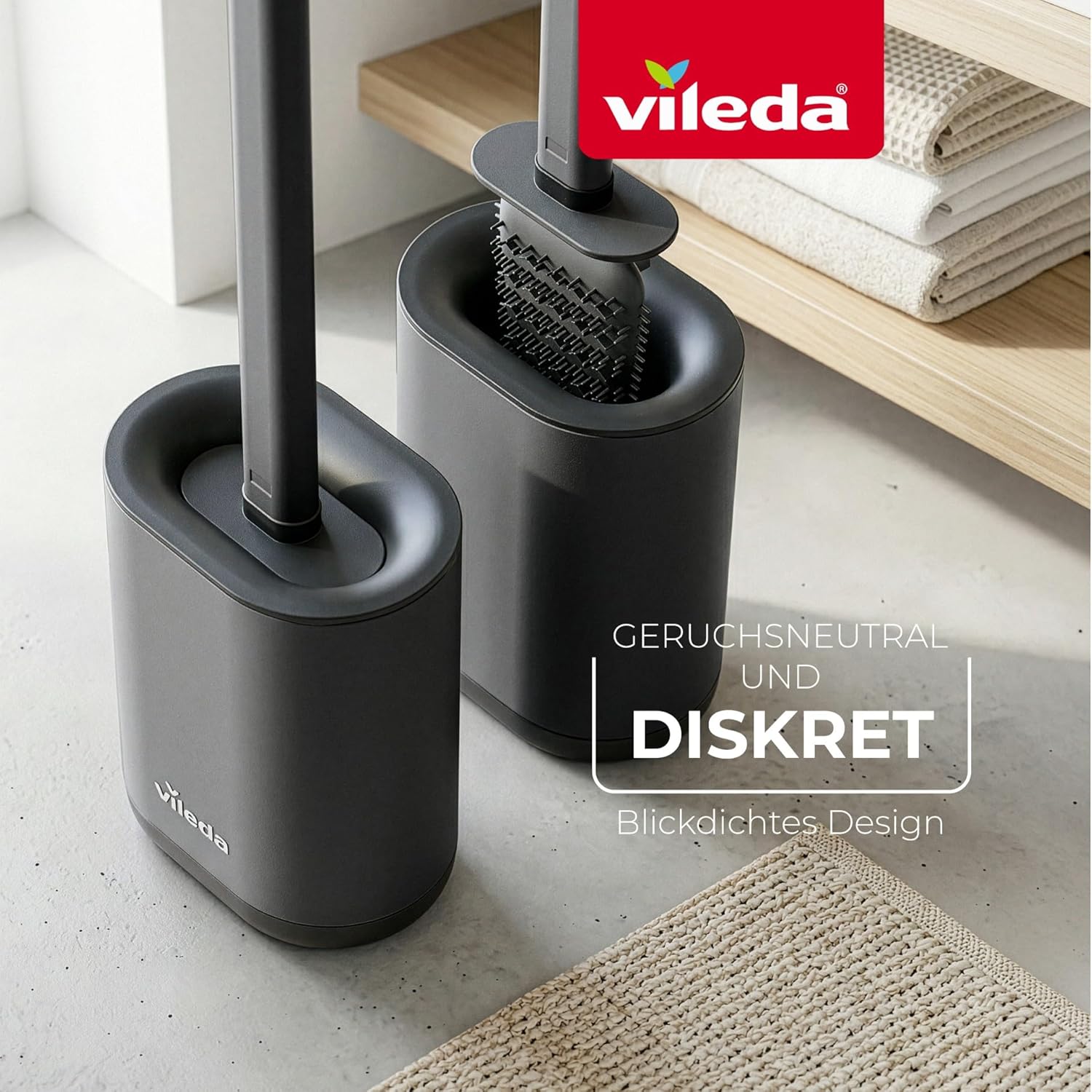 Vileda WC kefe szilikon részlet