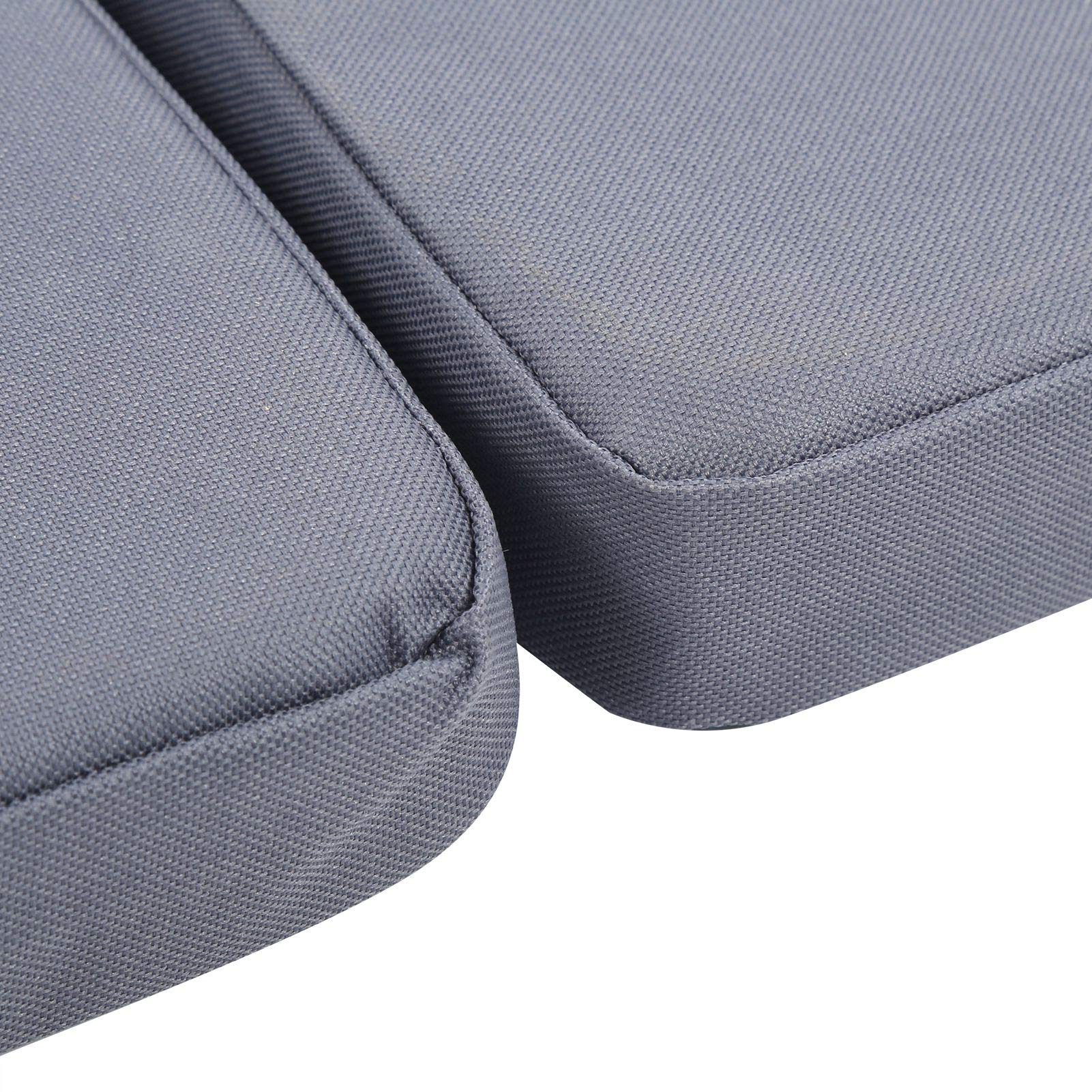 Cocoarm Cuscino Inginocchiatoio in Memory Foam Inginocchiatoio 23,6 X 13,5 Pollici Pieghevole Tessuto Impermeabile per Immersioni Doppi Strati Resistenti all'Acqua per Giardinaggio Campeggio