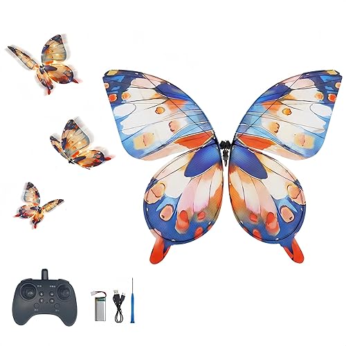 Bionic Butterfly RC Ornithopter Drone – NextGen Toys with Flapping