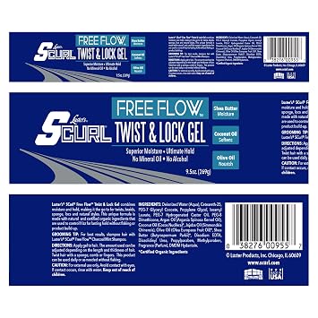 Luster's SCurl Free Flow Twist & Lock Gel