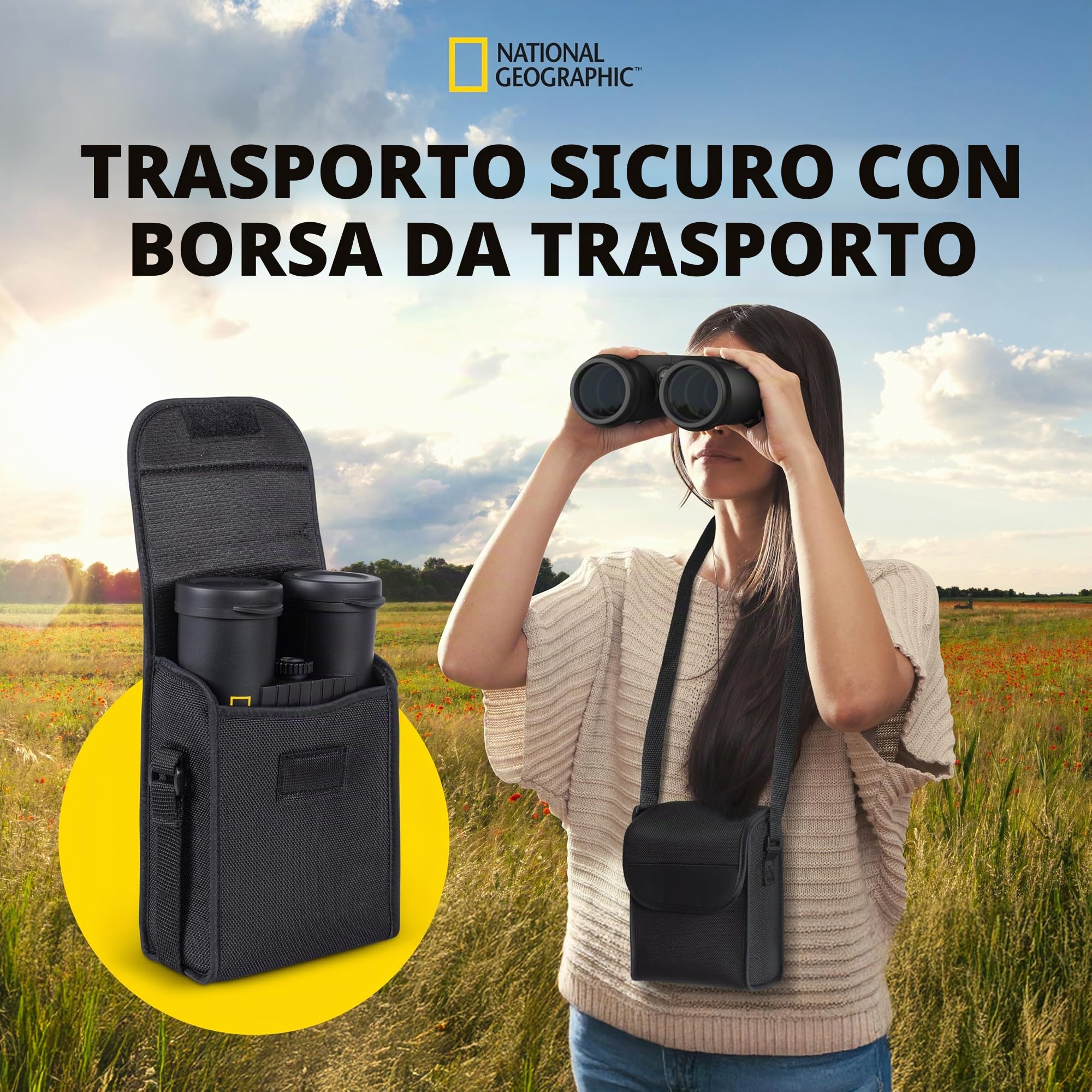 National Geographic 10x42 Binocolo impermeabile