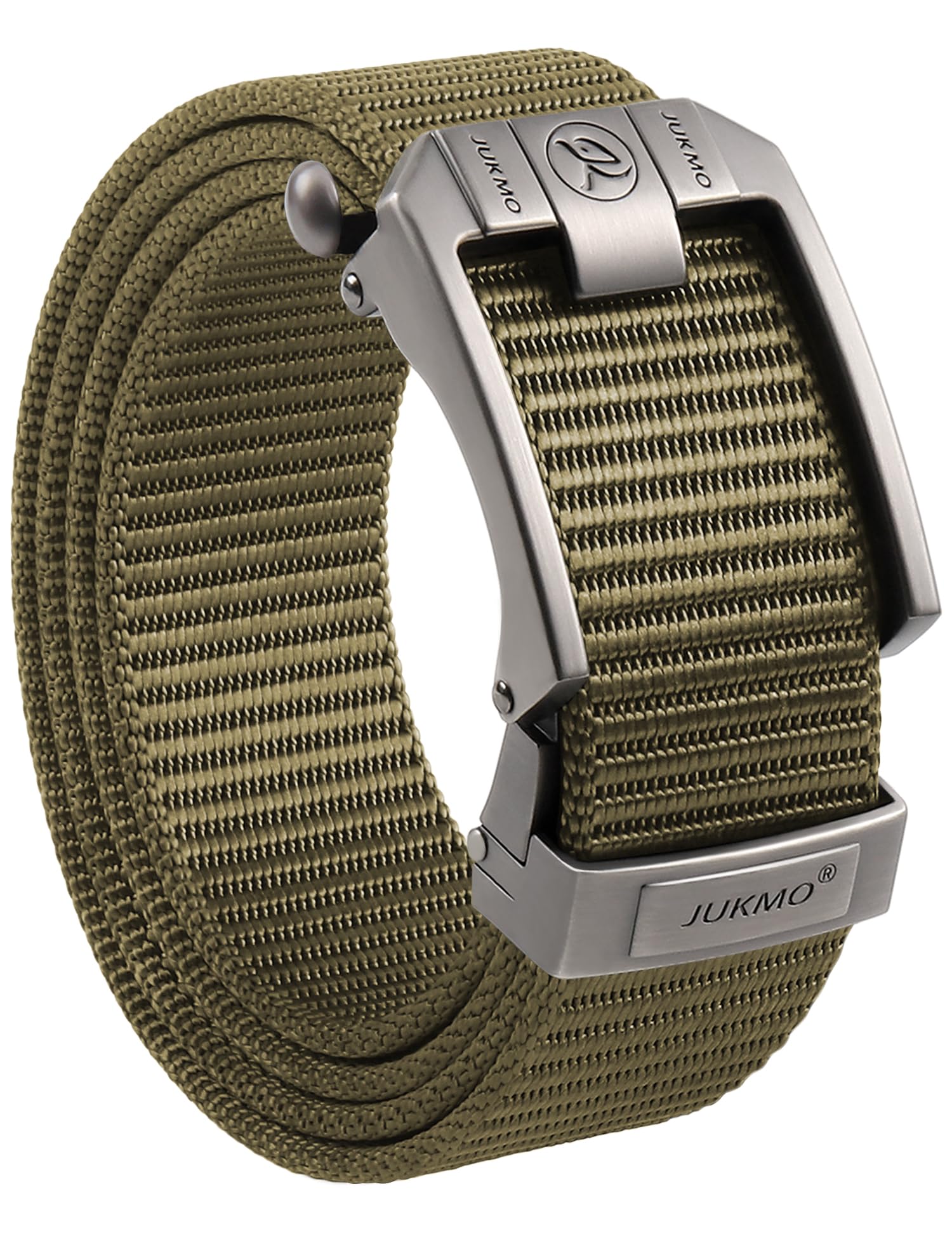 JUKMO Automatik Gürtel Herren, Nylon Taktischer Ratsche Gürtel