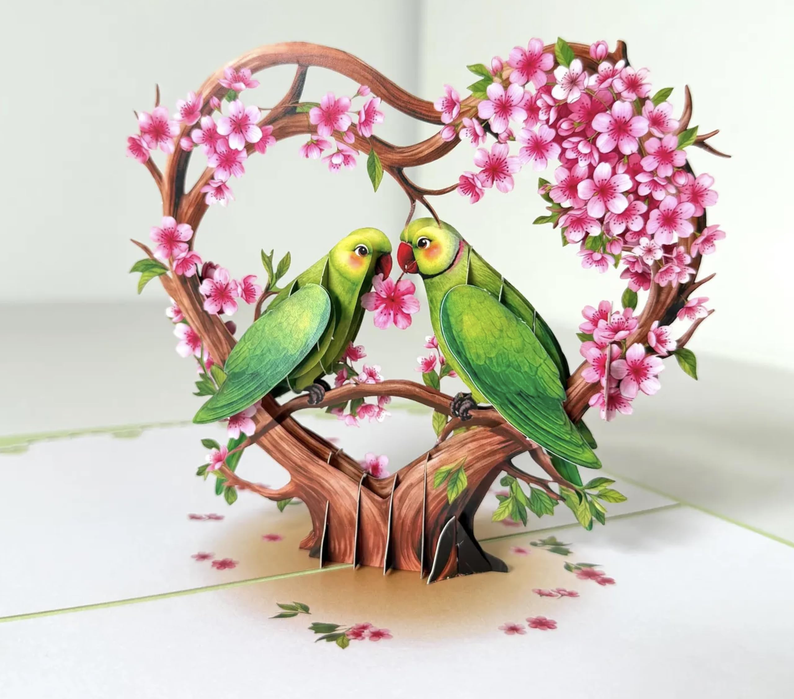 3D Pop Up Parrot Card – “You Are My Parrot-ise” Romantic Love Card – Anniversary, Valentine’s Day or Cute Bird Lover Gift