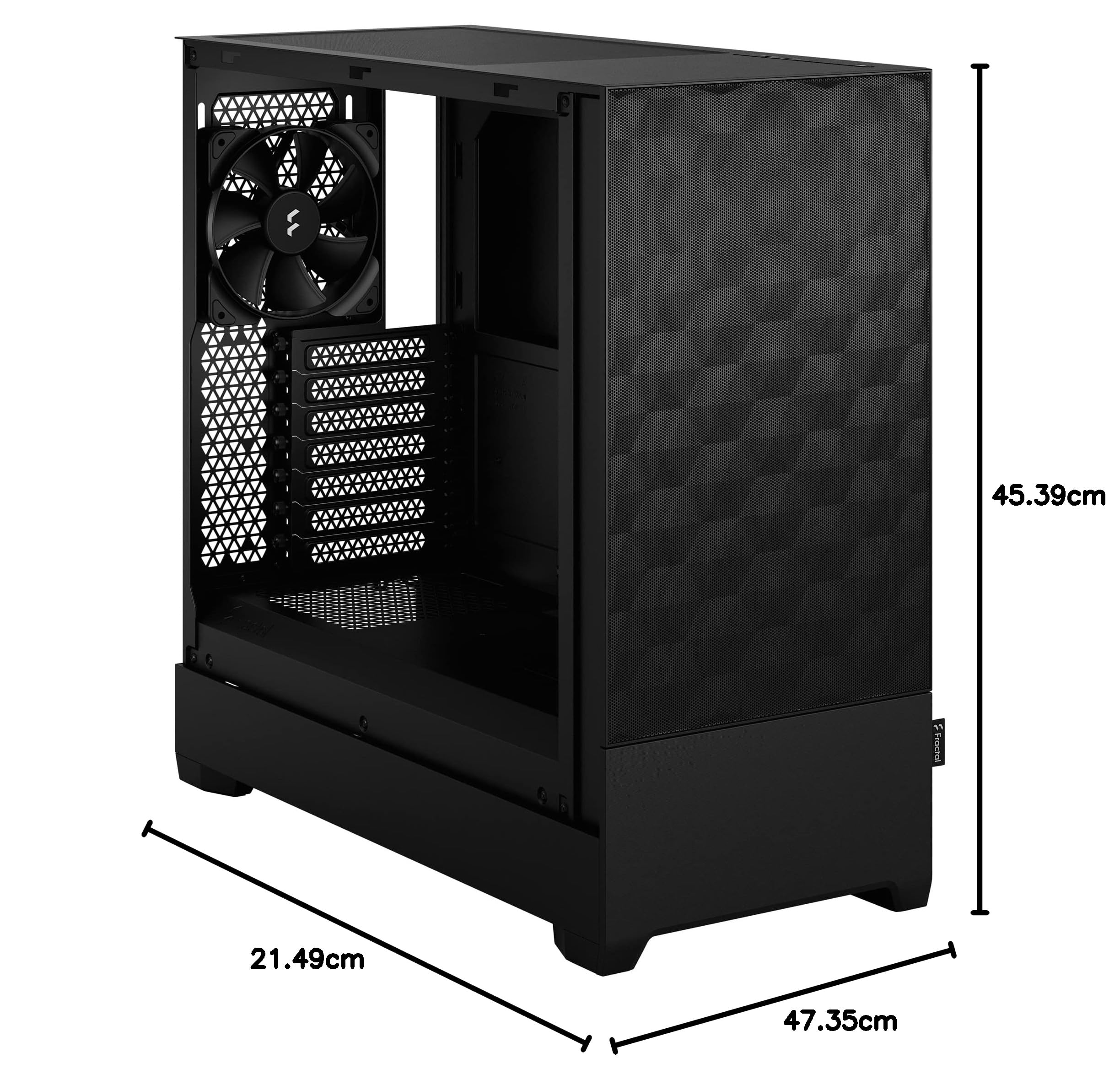 Fractal Design Pop Air Negro, Vidrio Templado, Tinte Claro