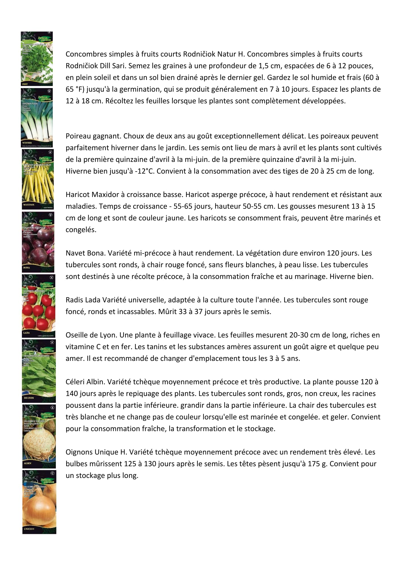 Colección Deluxe de semillas para jardín: 16 vegetales para crear un oasis en su propio jardín. Alta tasa de germinación. Instrucciones fáciles de seguir.
