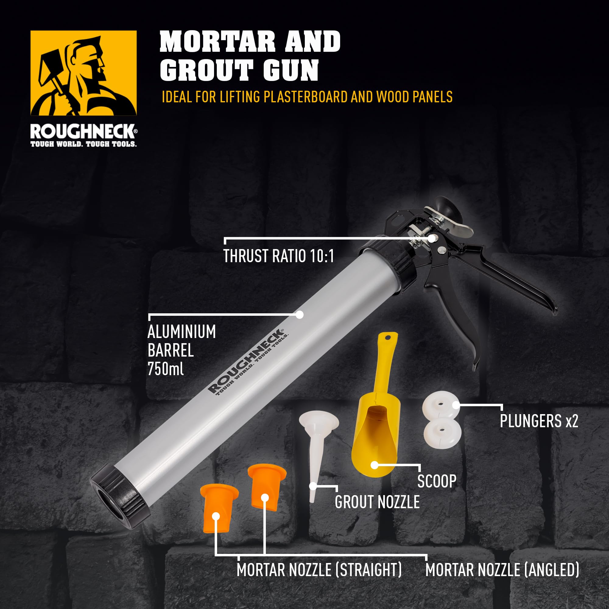 Roughneck 32100 Pistolet pour mortier (Import Grande Bretagne)