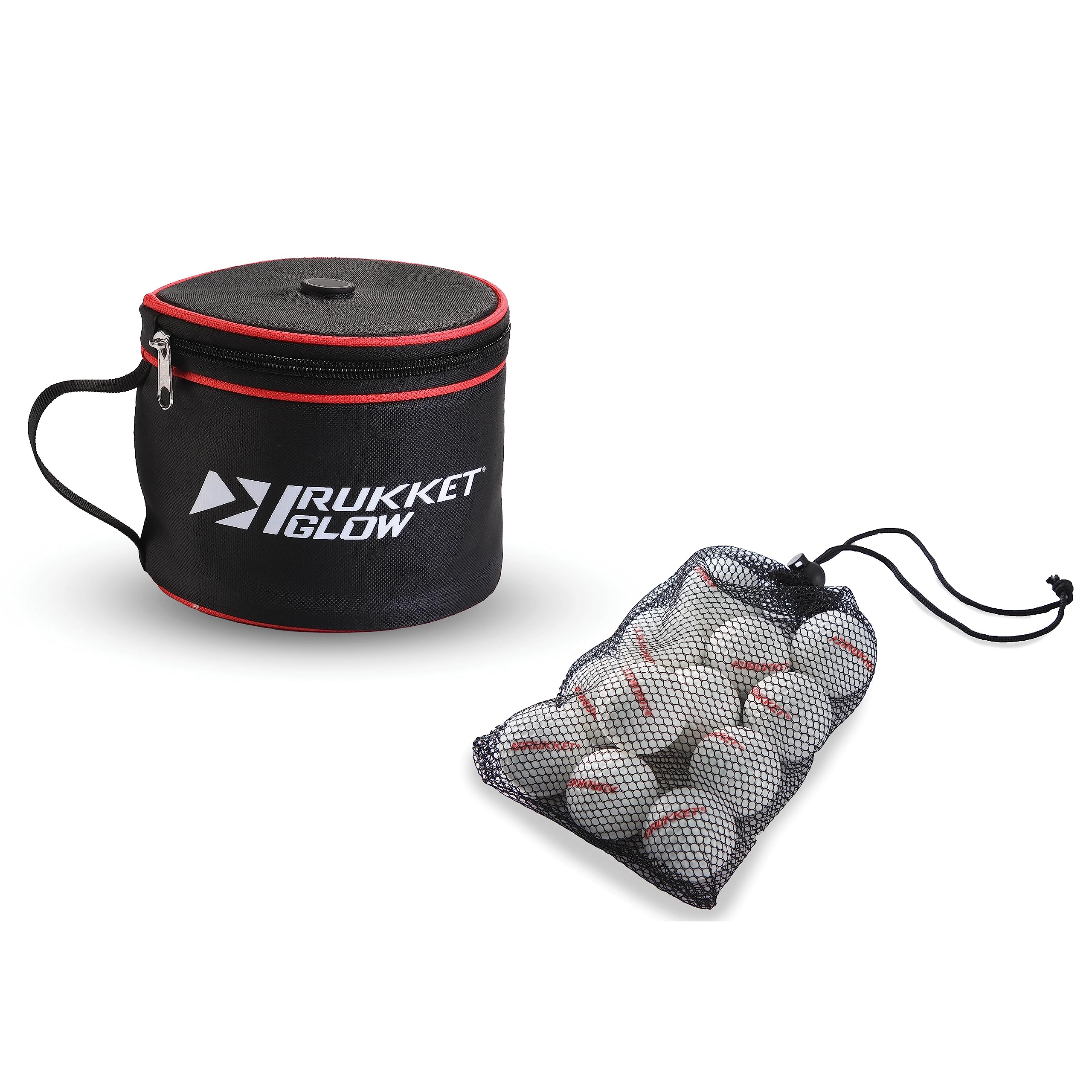 Rukket Glow Quick Charger, LED Recharging Bag for Glow-in-The-Dark Golf, Kickball, Dodgeball, Flag Football, Baseball, Softball, Badminton, Pickleball