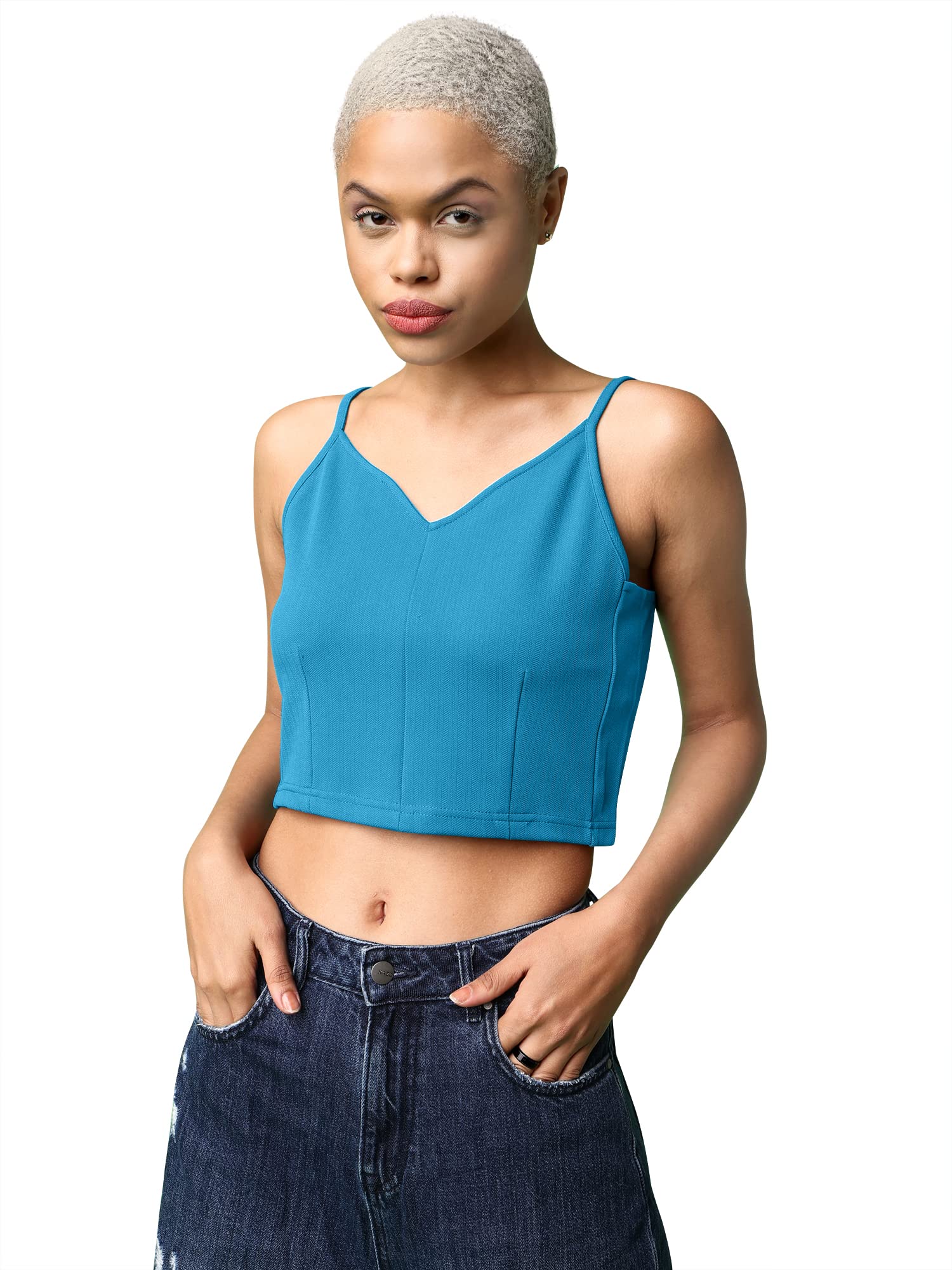 PURVAJAWomen’s Slim Fit Top(Jesy-033-036)