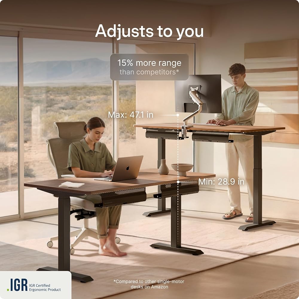 Desktronic HomeOne Standing Desk (60x30)