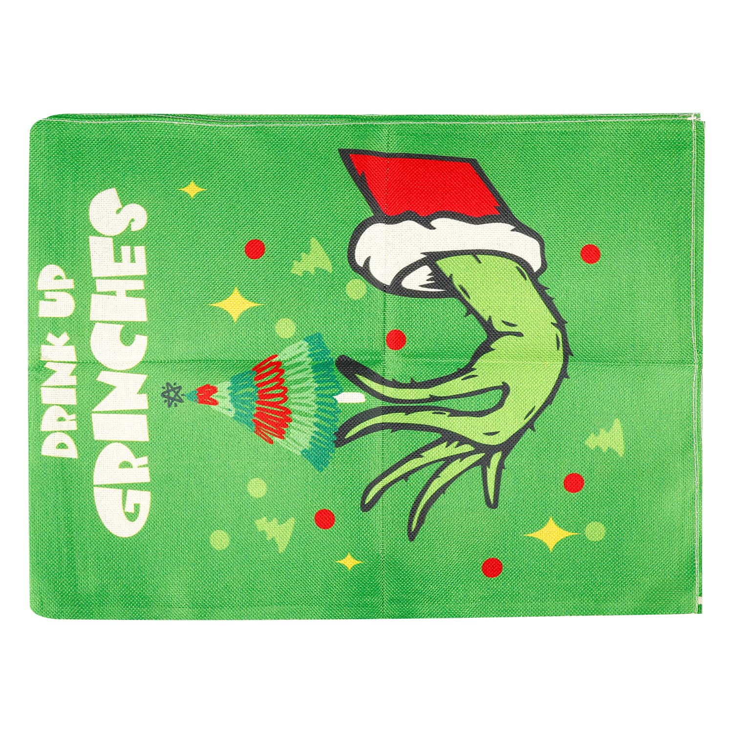Rumyve Green Christmas Table Runner,Christmas Elf Party Decor Merry Christmas Table Runner For Xmas Holiday Home Kitchen Table Decorations(Stlye B)