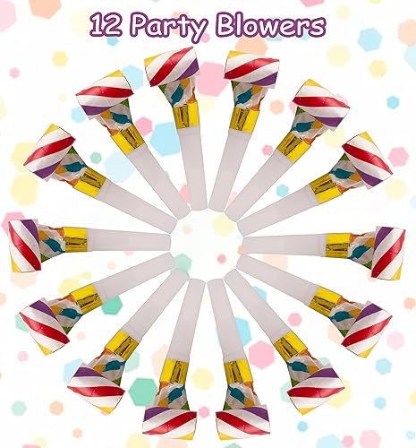 Miniatura 7 de Tigerdoe Sombreros de fiesta de cumpleaños, juego temático de feliz cumpleaños, suministros para fiestas y decoración, juego de 36 piezas, 12