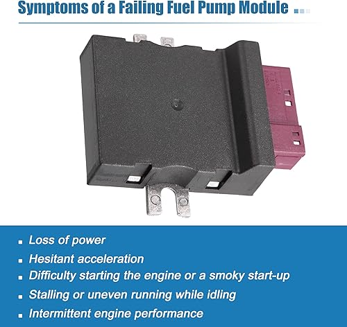Miniatura 5 de X AUTOHAUX Unidad de módulo de control de la bomba de combustible Módulo de computadora de control de aceite para BMW X5 X6 328i 335i 528i 550i 740i