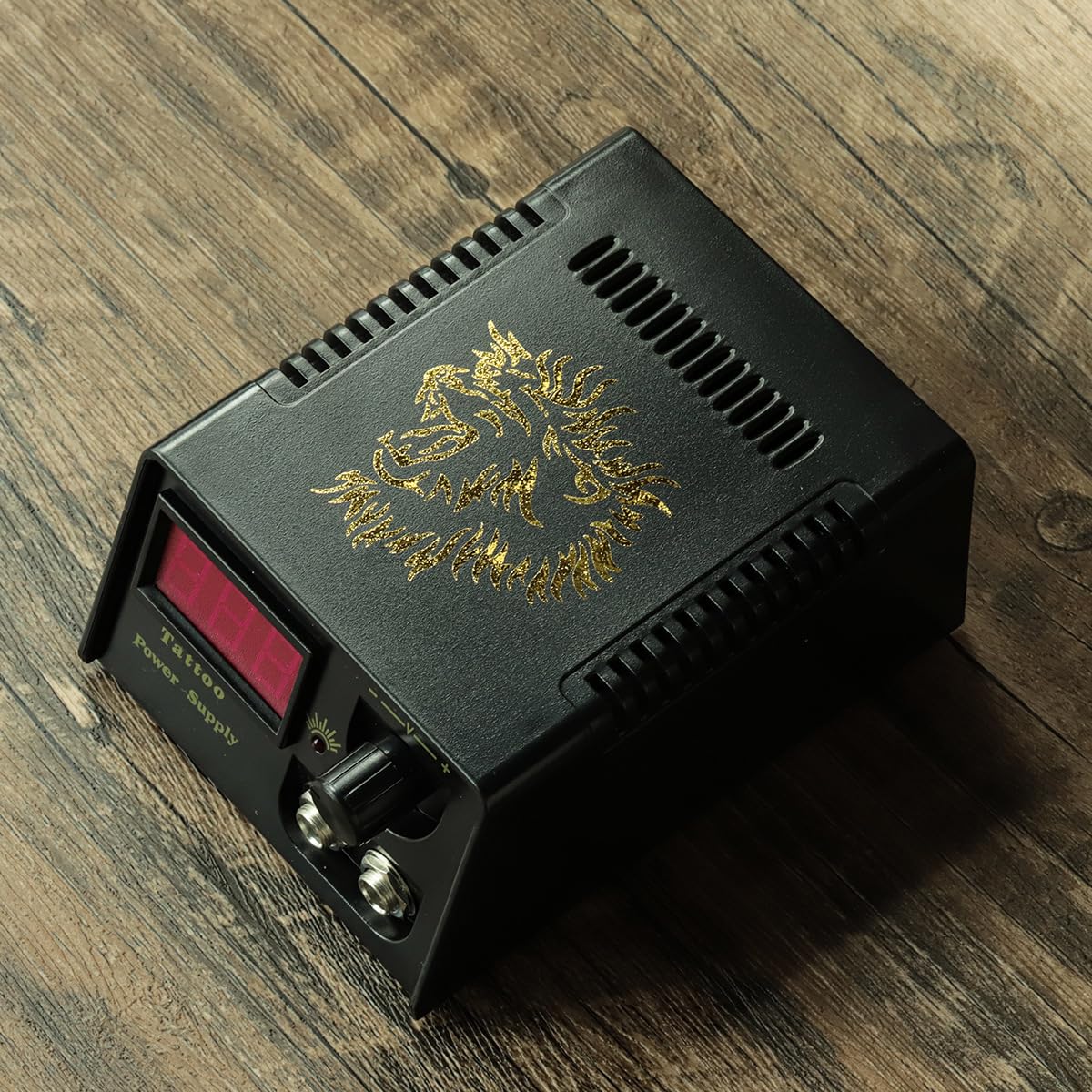 Kit de máquina de tatuaje de doble bobina: equipo de tatuaje con fuente de alimentación digital, pedal, cartuchos y estuche de transporte