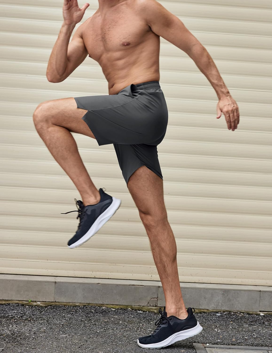 COOFANDY Men's Athletic Running Shorts 7" Quick Dry Lightweight Workout Gym Basketball Hiking Shorts with Pockets - Image 2