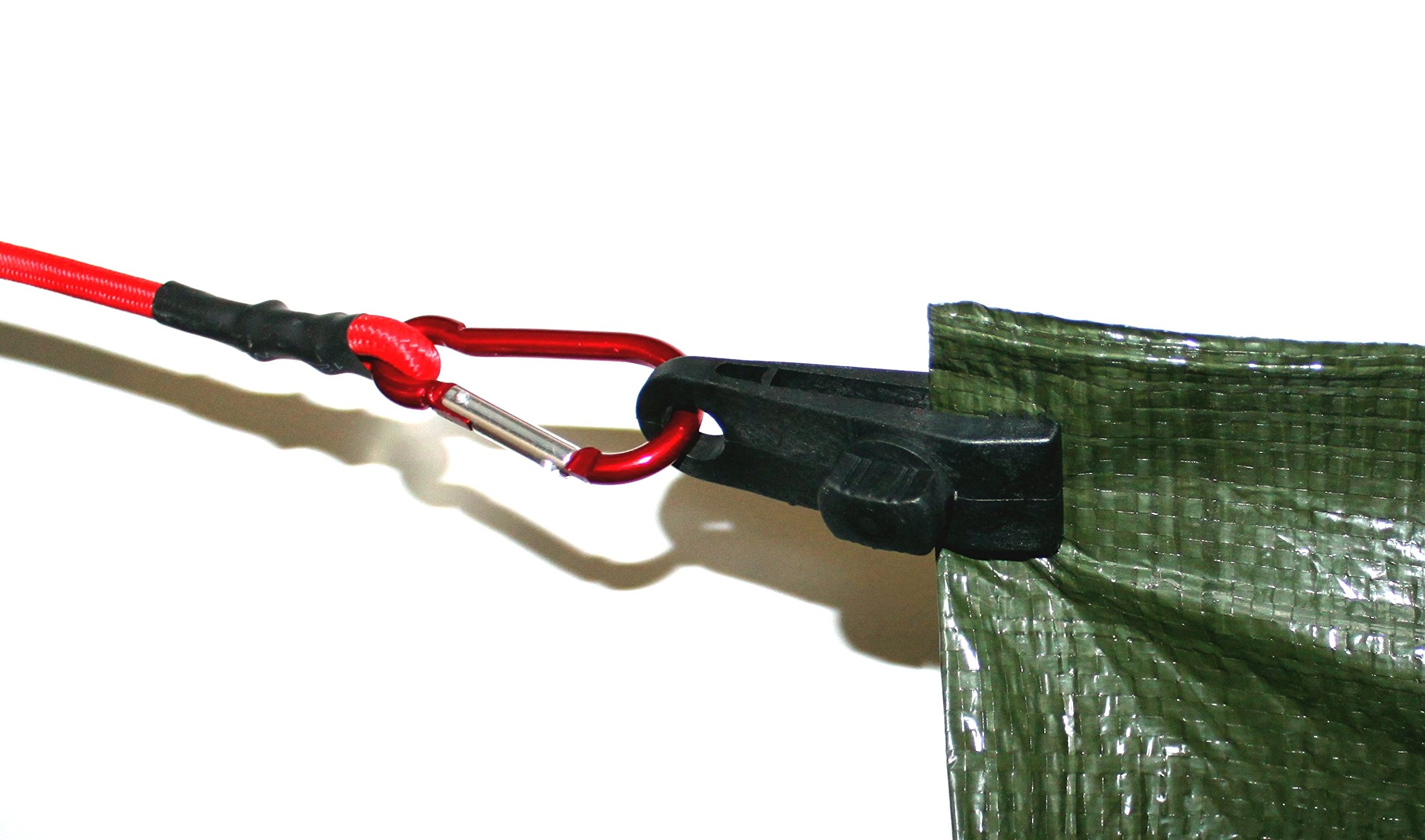 K&B Vertrieb Clip 48 Stück Spanner für Abdeckplane Planenclips Zelt Plane Planenhalter Gewebeplane Halterung 466