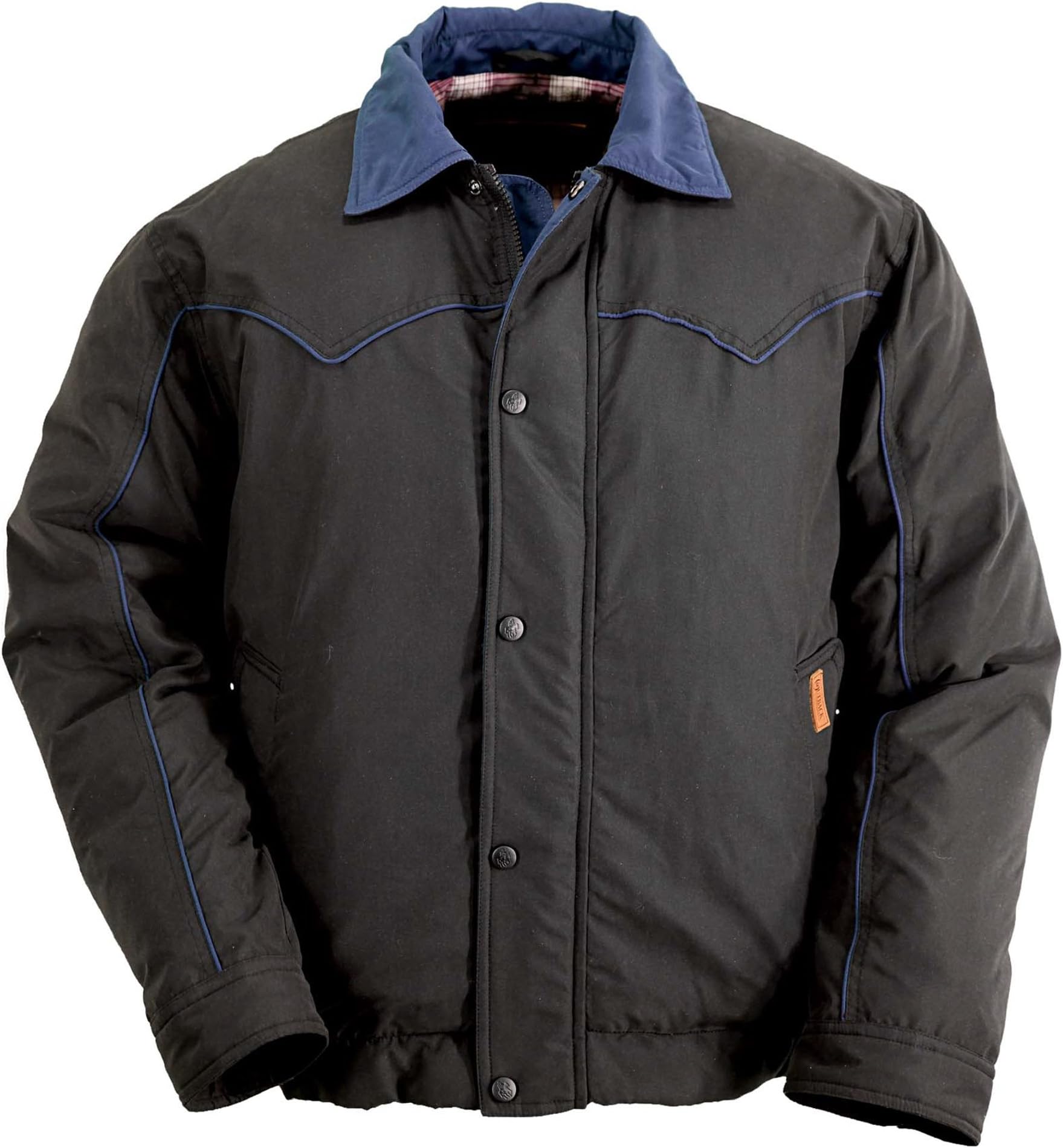 Outback Trading Men's Sydney Jacket - Black (SM)