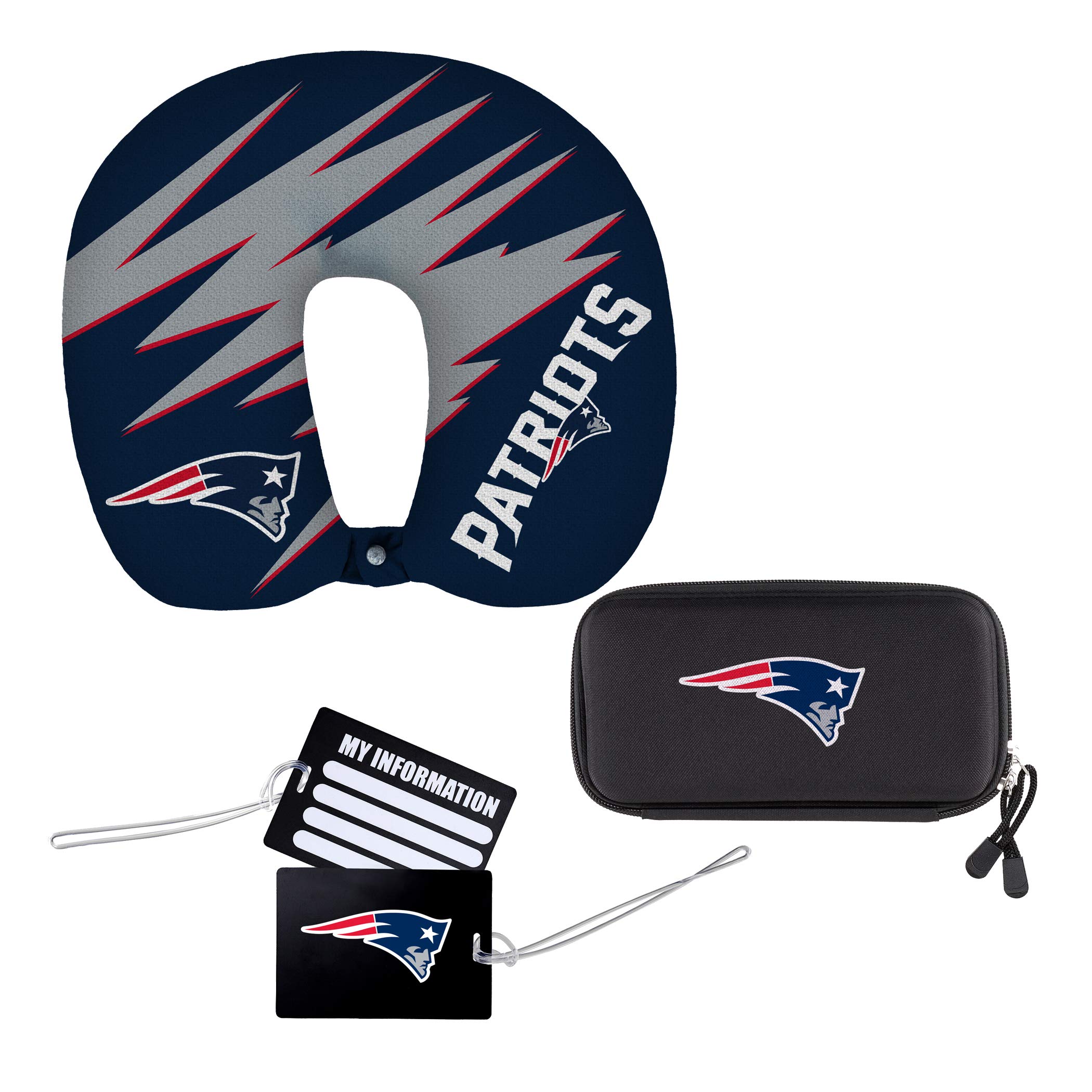 Northwest NFL Unisex-Adult 4-Piece Travel Set