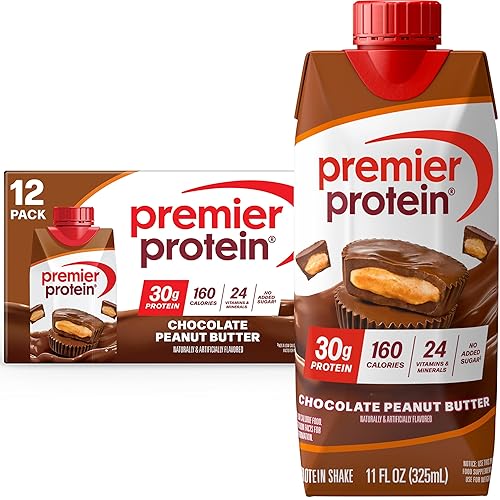 Miniatura 14 de Premier Protein - Batido sabor plátano con crema, 30 g de proteína, sin azúcar añadido, 24 vitaminas y minerales para la salud inmunológica, 11