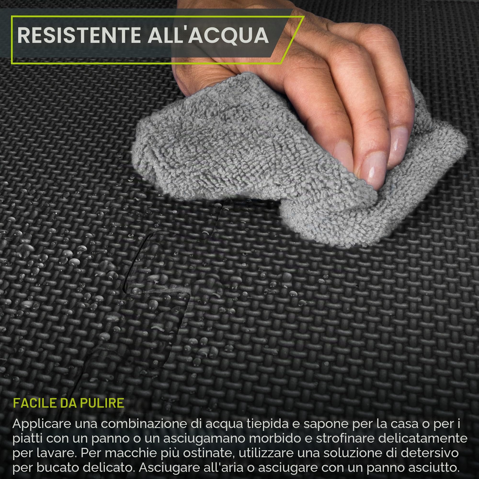 ProsourceFit Extra Thick Puzzle Exercise Mat , EVA Foam Interlocking Tiles for Protective, Cushioned Workout Flooring for Home and Gym Equipment, Black - 1 inch - 24 Sq Ft - 6 Tiles
