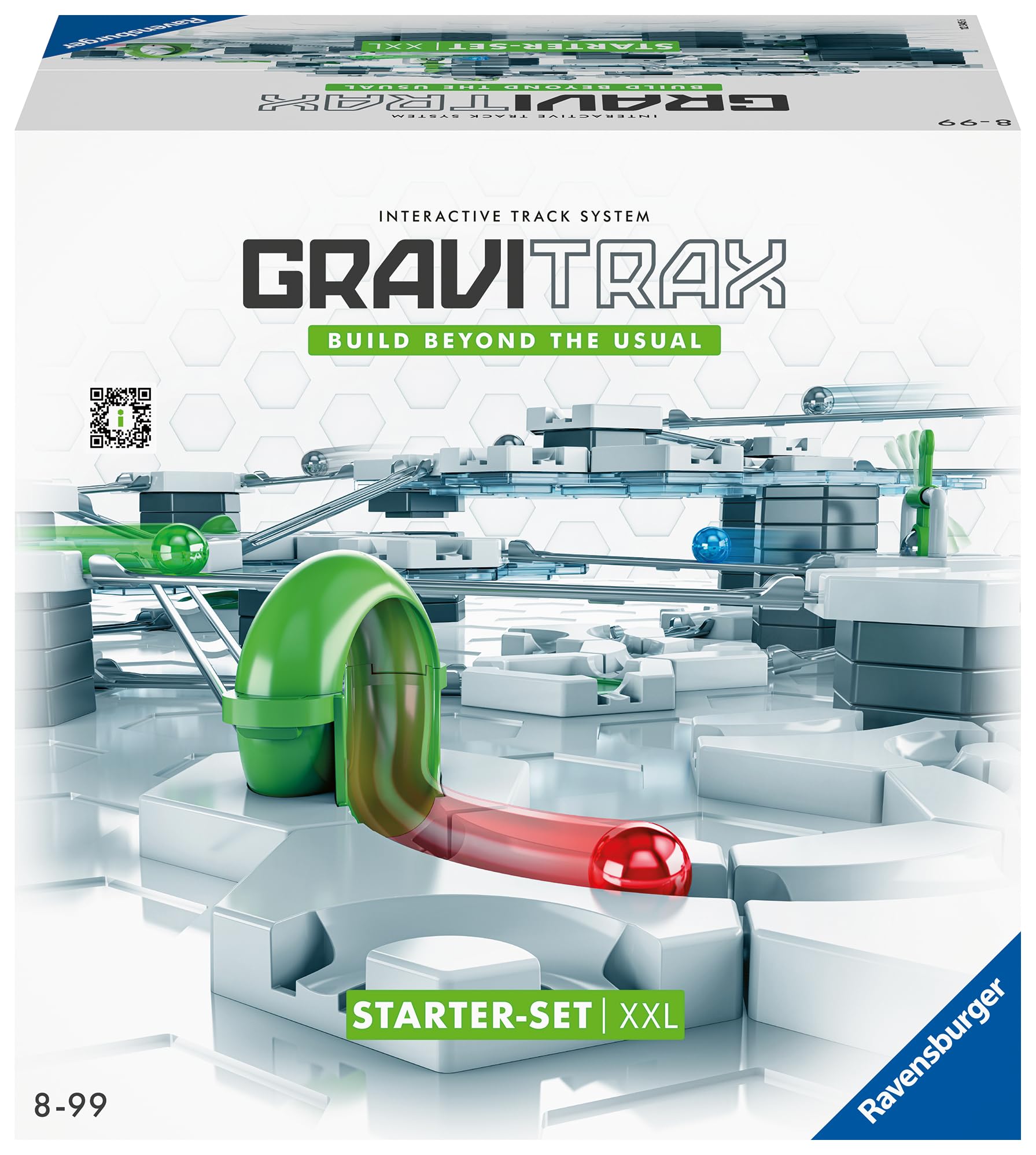 Ravensburger - Gravitrax - Starter Set XXL 242 pièces - Circuit de Billes - Jeu de Construction créatif - Parcours de Billes à Construire - Dès 8 Ans - Version française - 22416