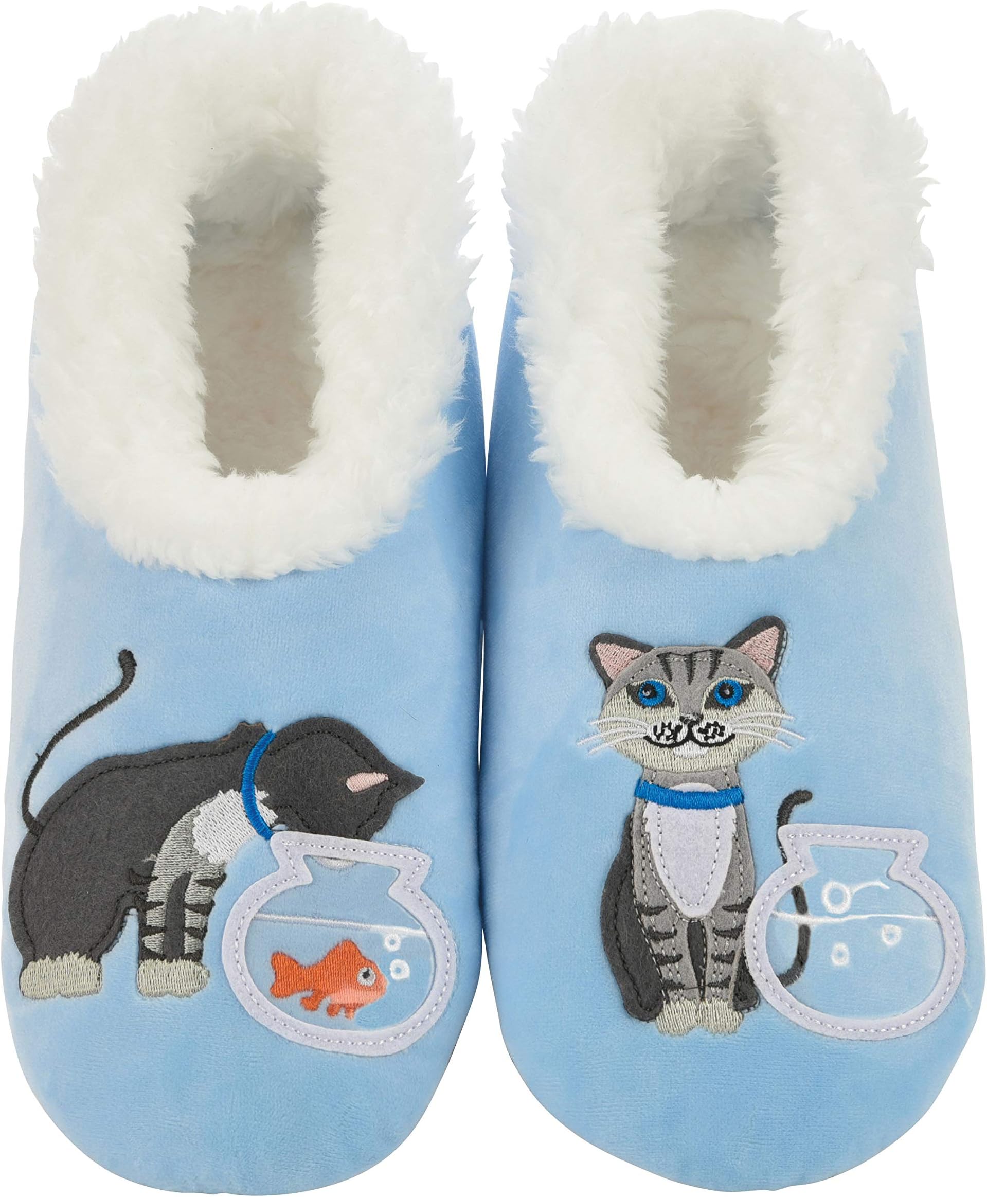 Pairable Slipper Socks - Funny House Slippers for Women, Non-Slip Fuzzy Slipper Socks