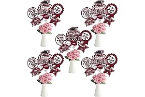 30PCS Graduation Party Decoration Class of 2023 Maroon