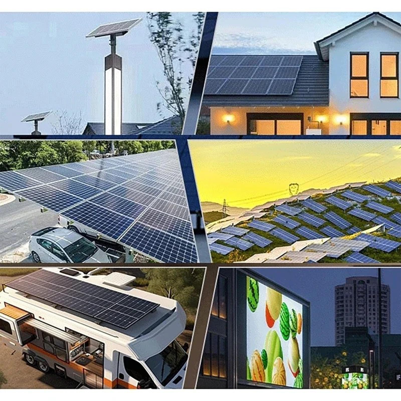 Controlador solar MPPT avanzado IP21 ABS carcasa para sistemas de energía, soporta entrada de 50 V 100 V regulador solar impermeable