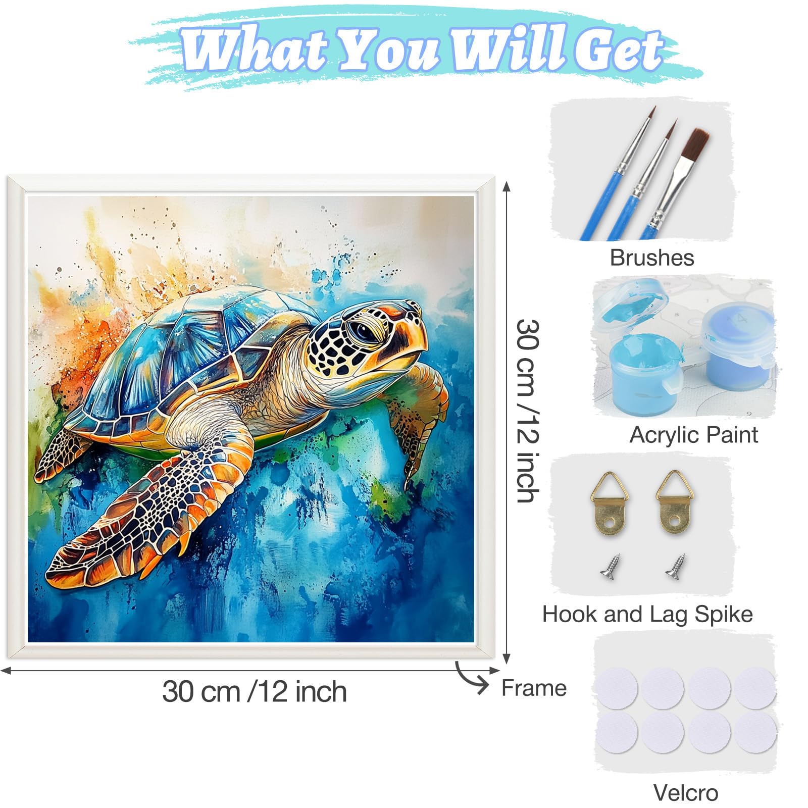 CCSTORY Dpngere Con Numer Bambn e Adult, Pantng by Numbers Kt, Colorare Con