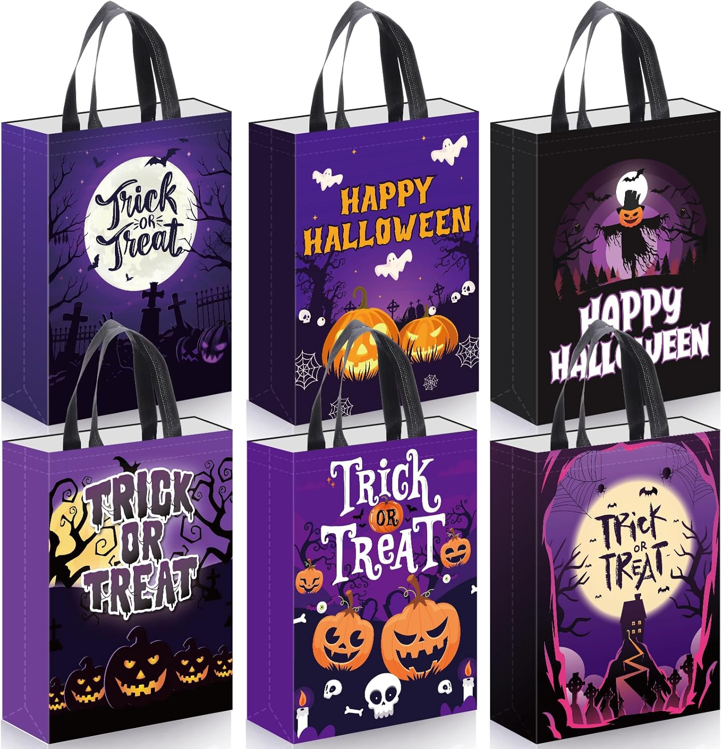 High-Quality Halloween Party Gift Bags Scene Concept High-Quality Halloween Party Gift Bags Scene Concept