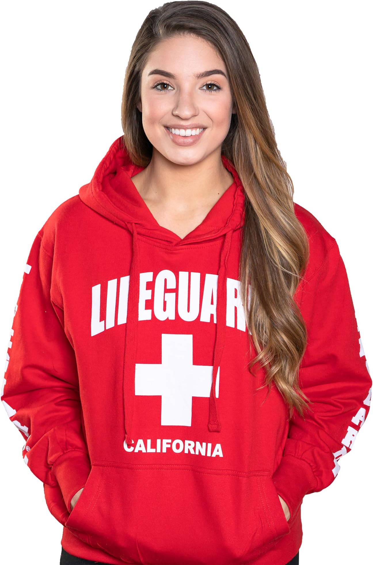 LIFEGUARDOfficially Licensed Lifeguard Ladies California Hoodie Sweatshirt Apparel for Women, Teens and Girls