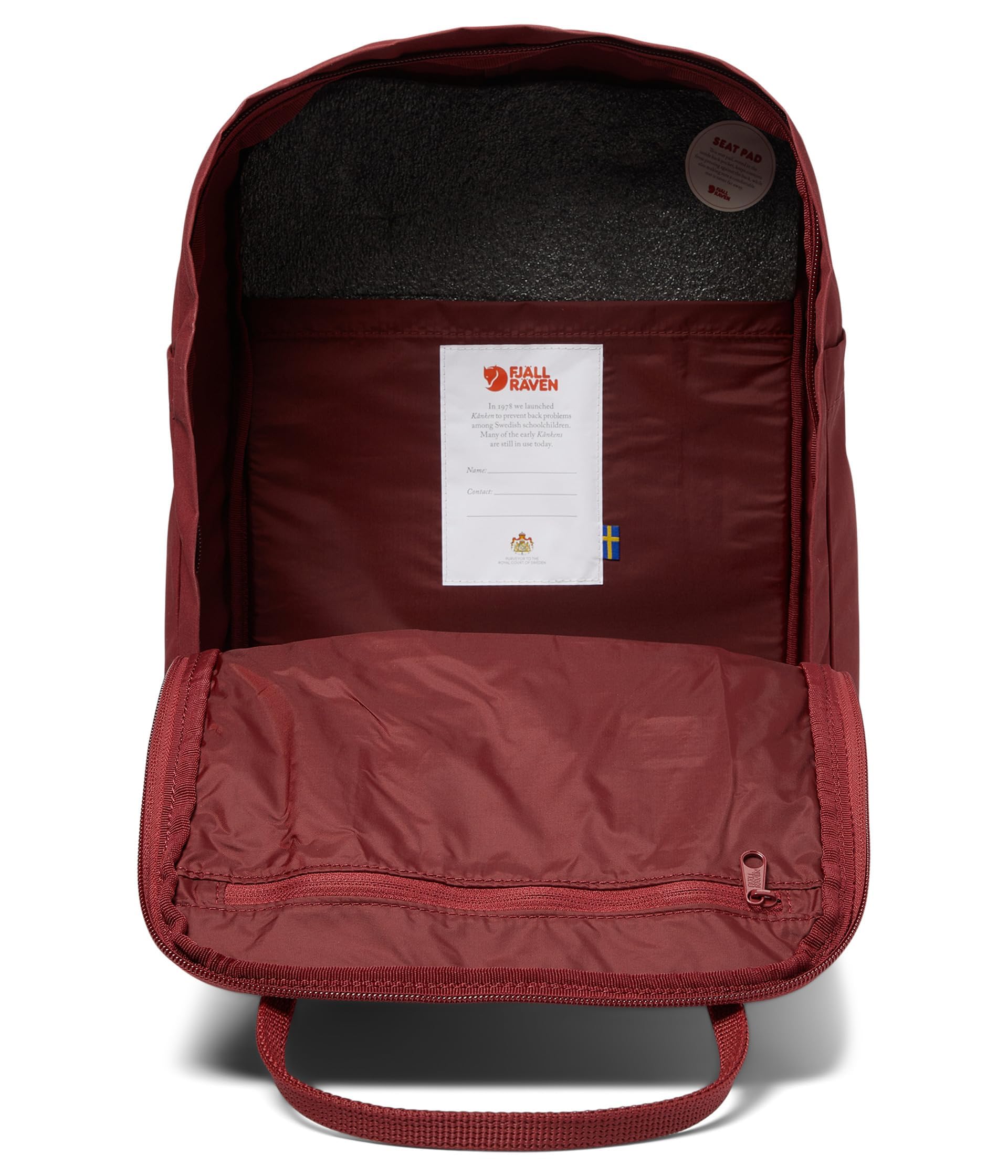 Fjällräven Kånken Laptop 15'', Zaino Sportivo Unisex-Adulto, Ox Red, OneSize