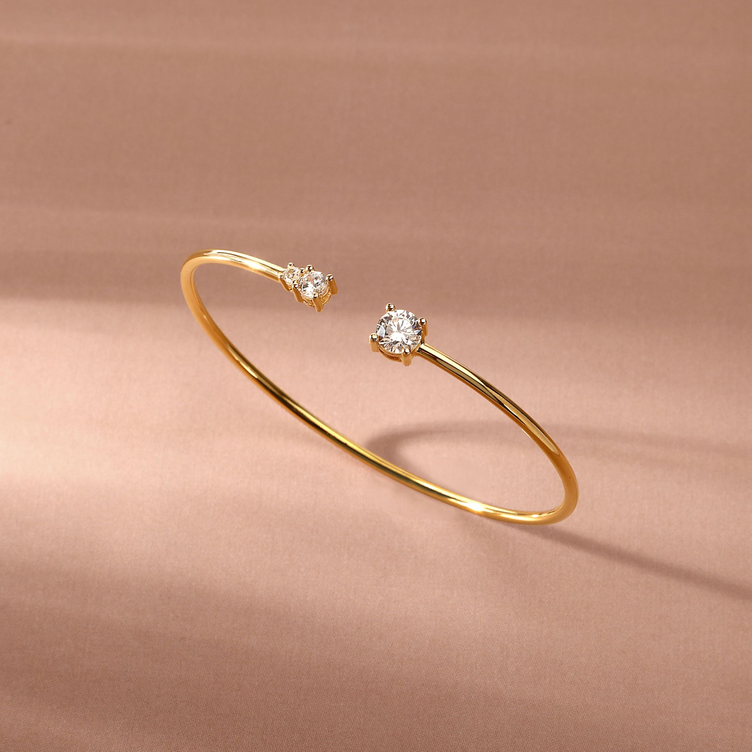 Morellato Bracciale Donna in Argento 925% riciclato con Zirconi, Rigido, Collezione TESORI