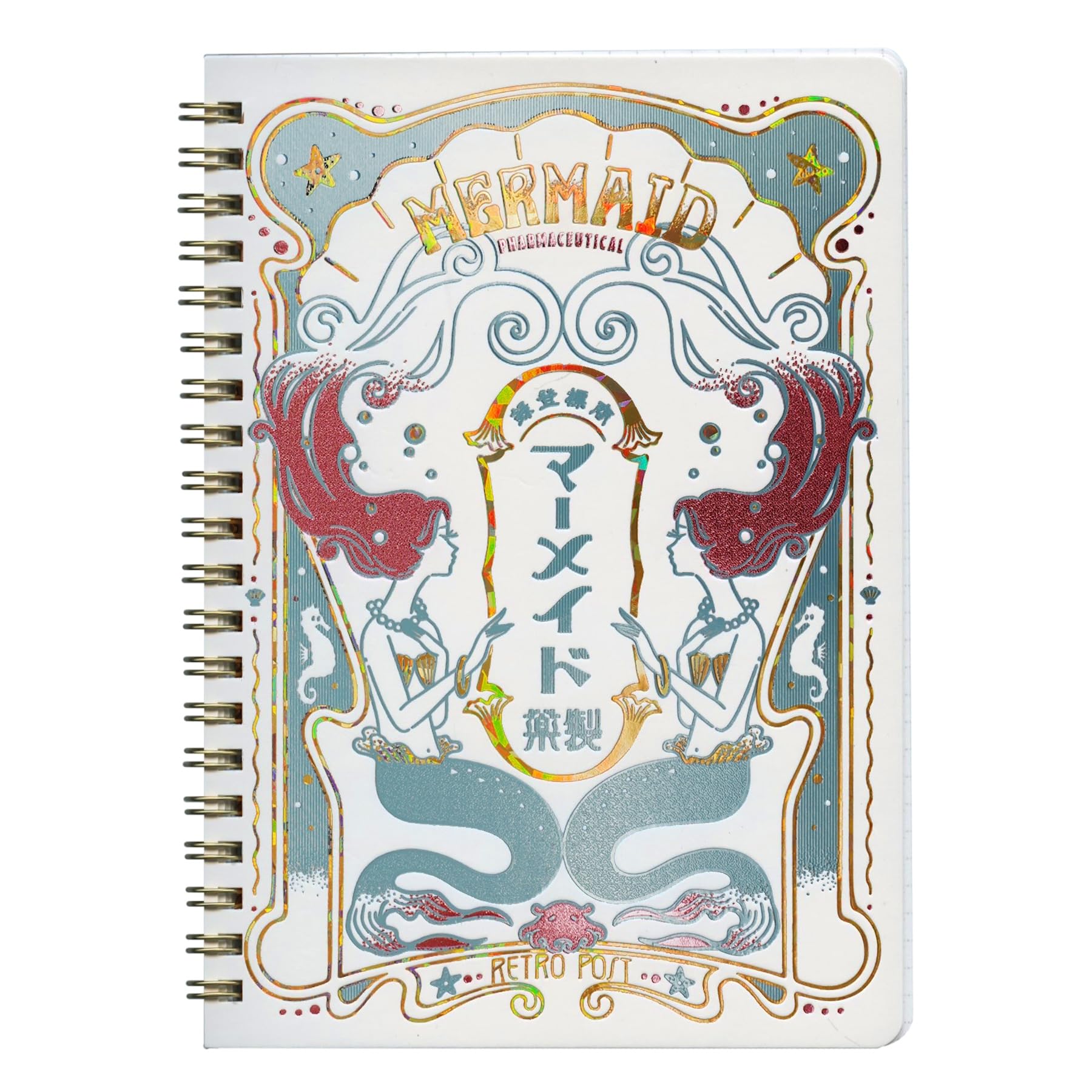 Amazon | オビワン 箔押し B6リングノート【マーメイト?製薬】ROKKAKU