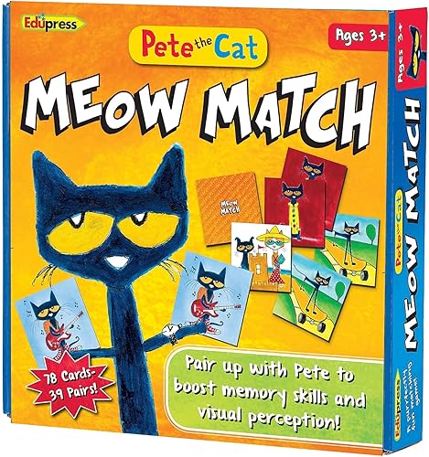 Edupress Juego de Pete el gato: Meow Match - 62075
