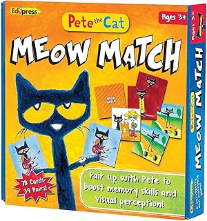 Edupress Pete the Cat Meow Match Game - 62075