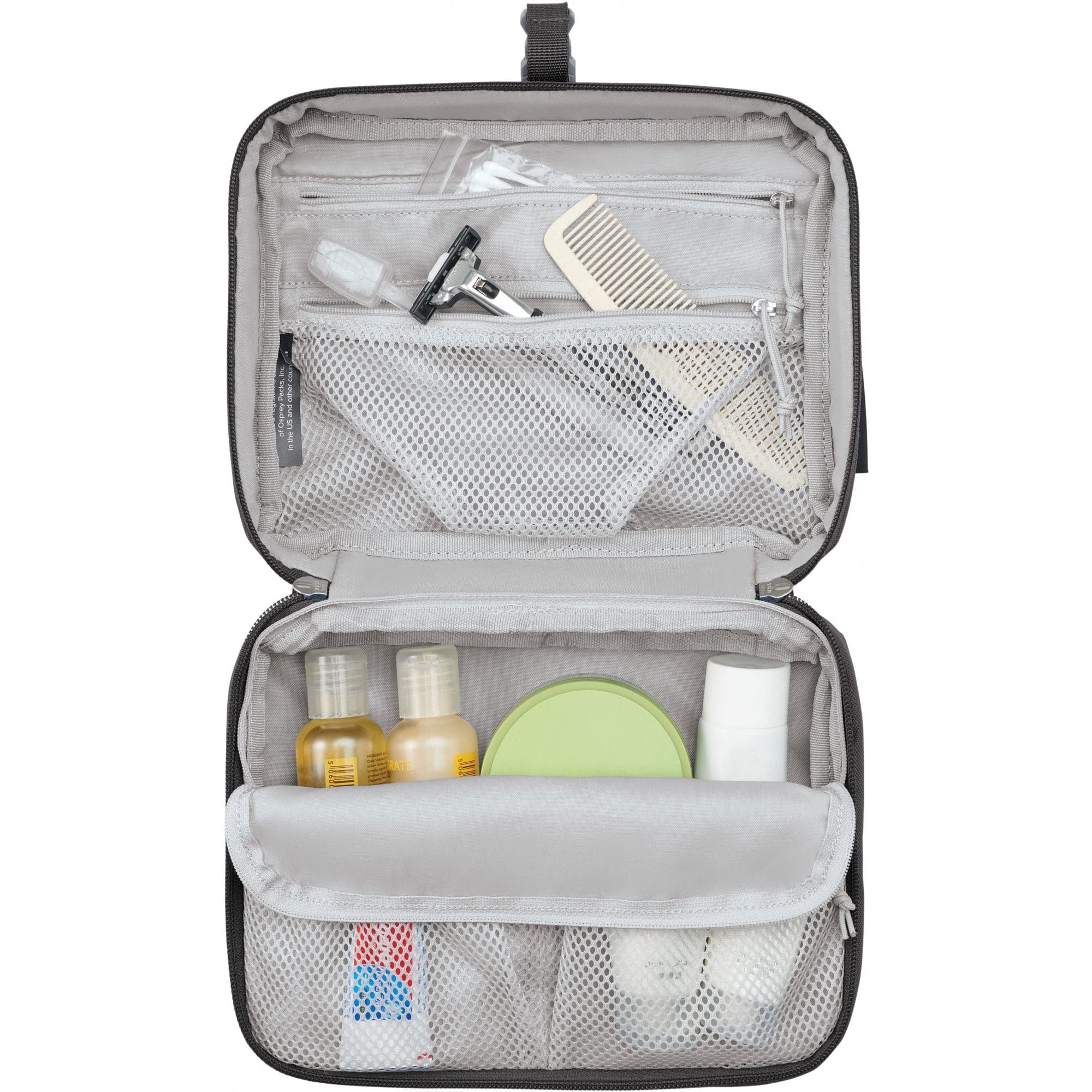 Osprey Daylite wiszący organizer zestaw akcesoria unisex - czarny podróżny O/S, Czarny, Jeden rozmiar, Casual