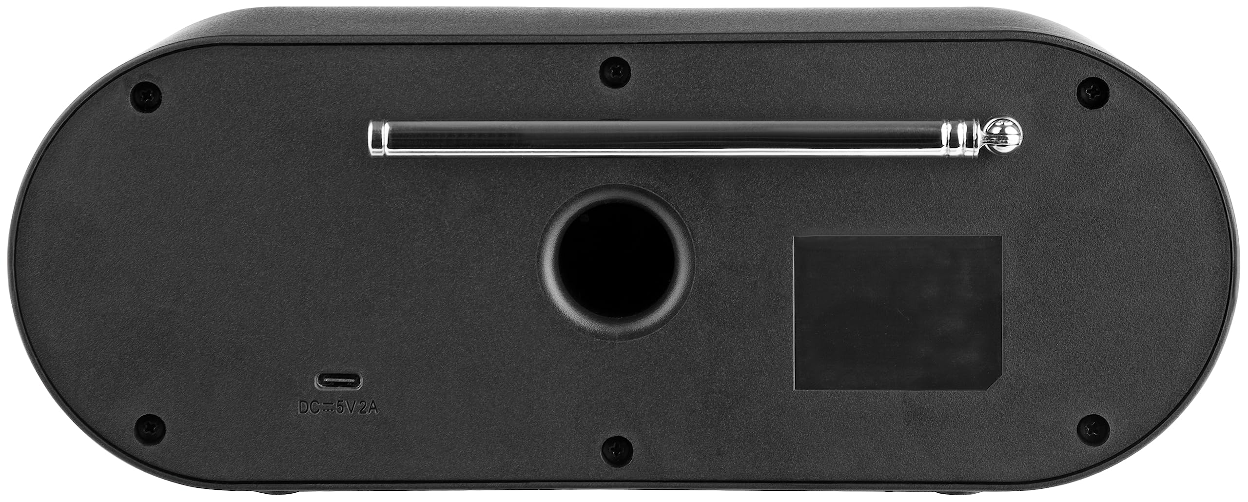Imperial DABMAN d105 - Radio Dab+ avec Bluetooth (écran Couleur, Bluetooth 5.1, USB, Alimentation Secteur, Fonctionnement avec Batterie Externe Possible) - Noir