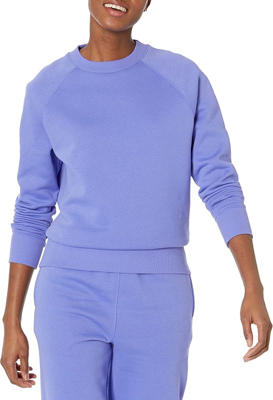 buzo Amazon Essentials Relaxed-Fit Crewneck manga larga