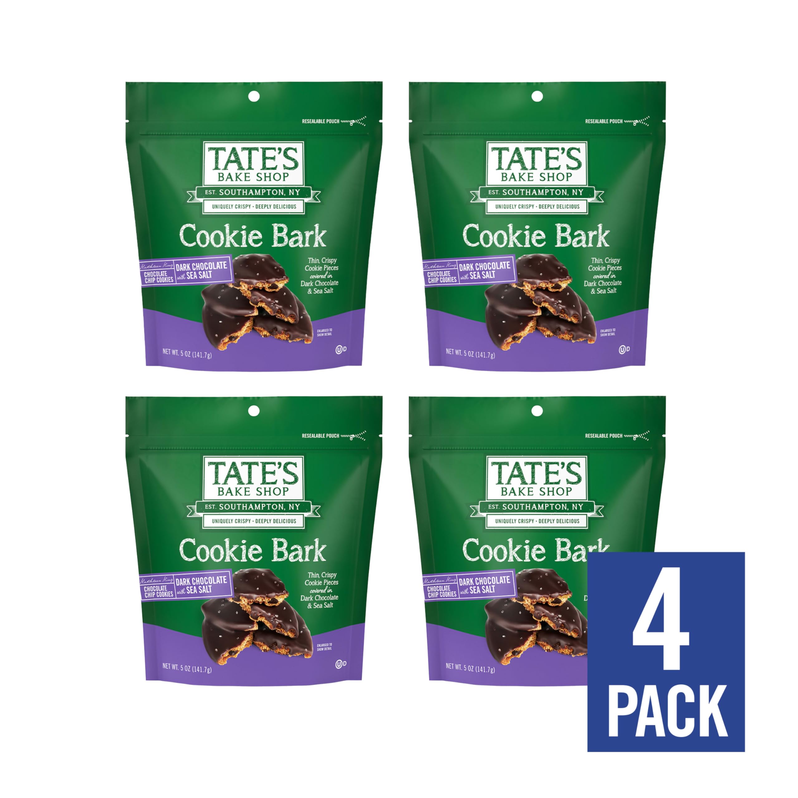 Tates Bake Shop Cookie Bark, Chocolate Chip Cookies