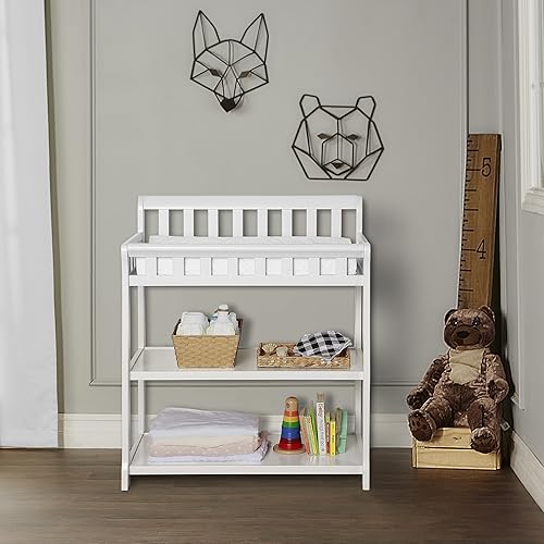 Miniatura 17 de Dream On Me Ashton Changing Table, Steel Grey 34x20x40 Inch (Pack of 1)