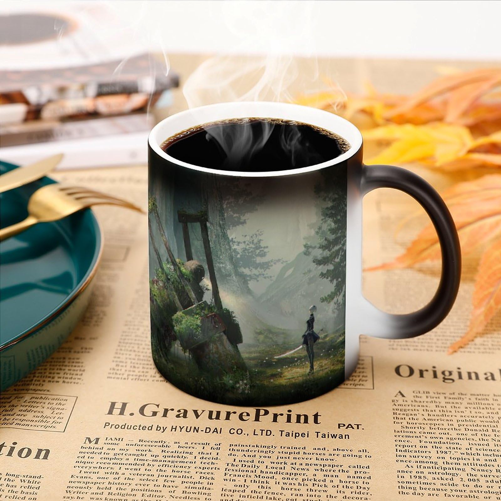 Amazon.co.jp: マグカップ マグ ニーア オートマタ 朝食カップ 330ml