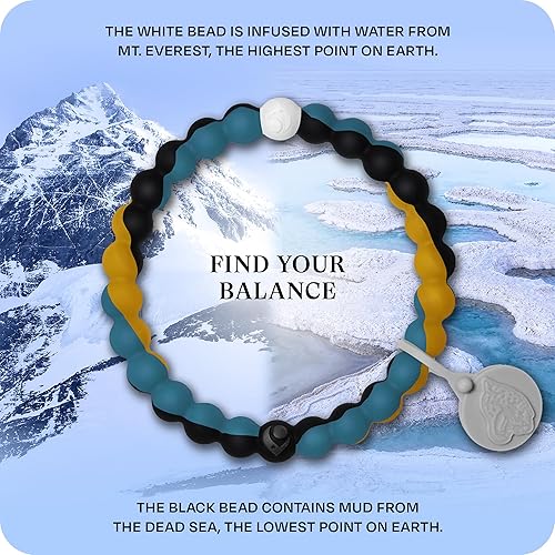 Miniatura 319 de Lokai NFL Football Collection - Pulseras de cuentas para hombres y mujeres, joyería de silicona, pulsera de moda para un ajuste cómodo