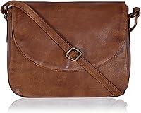 Ozora Genuine Leather Crossbody Purse for Women - Handcrafted Shoulder Bag with Adjustable Strap, Mobile Pocket & YKK Zippers