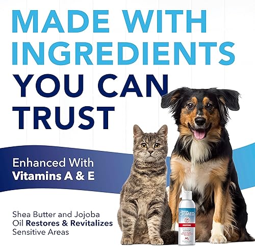 Miniatura 3 de TropiClean Oxymed Paw Pad Loción para gatos y perros para piel seca  Chupete para toda la piel para perros y gatos  4 onzas