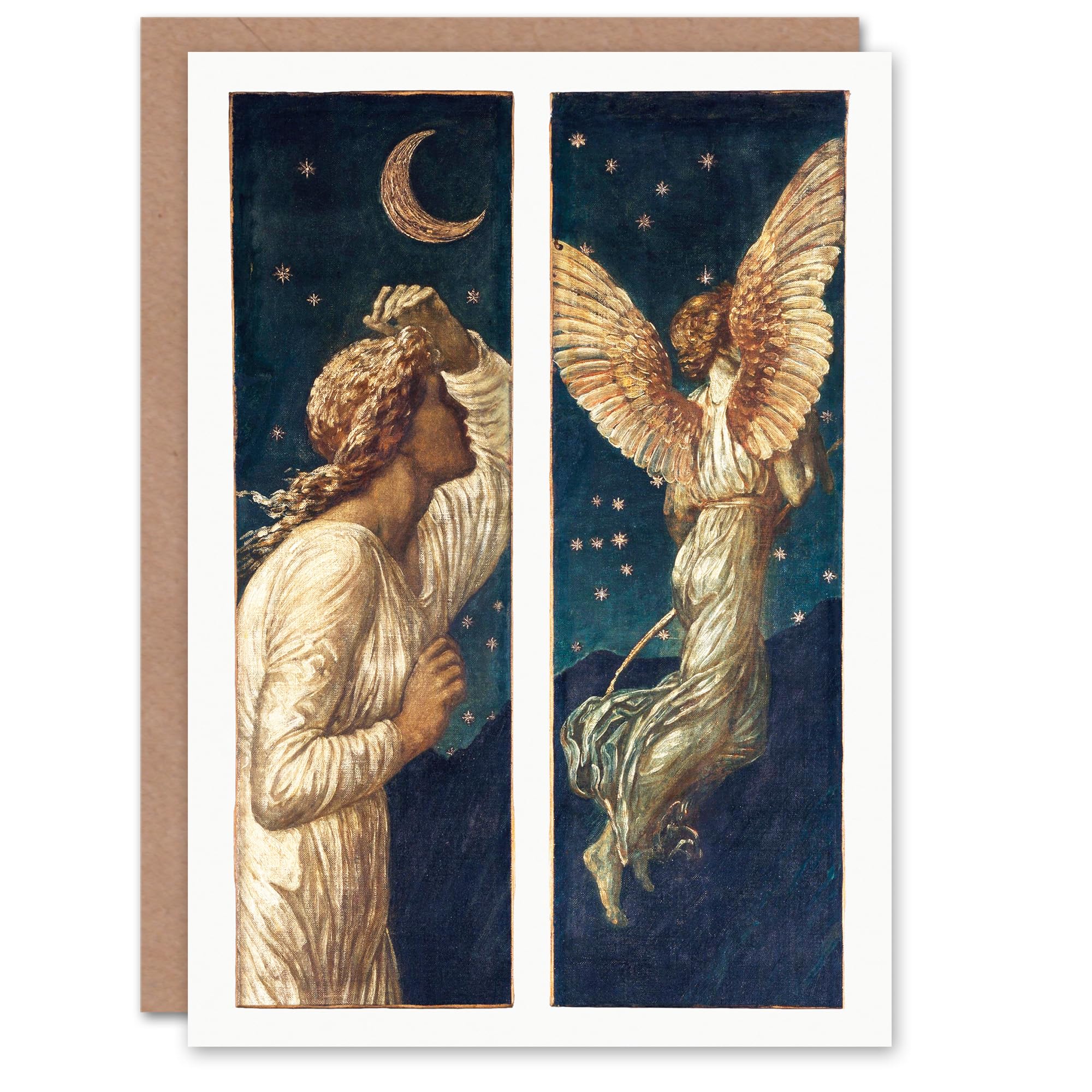 Artery8 Edward Burne Jones Art Card Cupid Flying Away From Psyche
