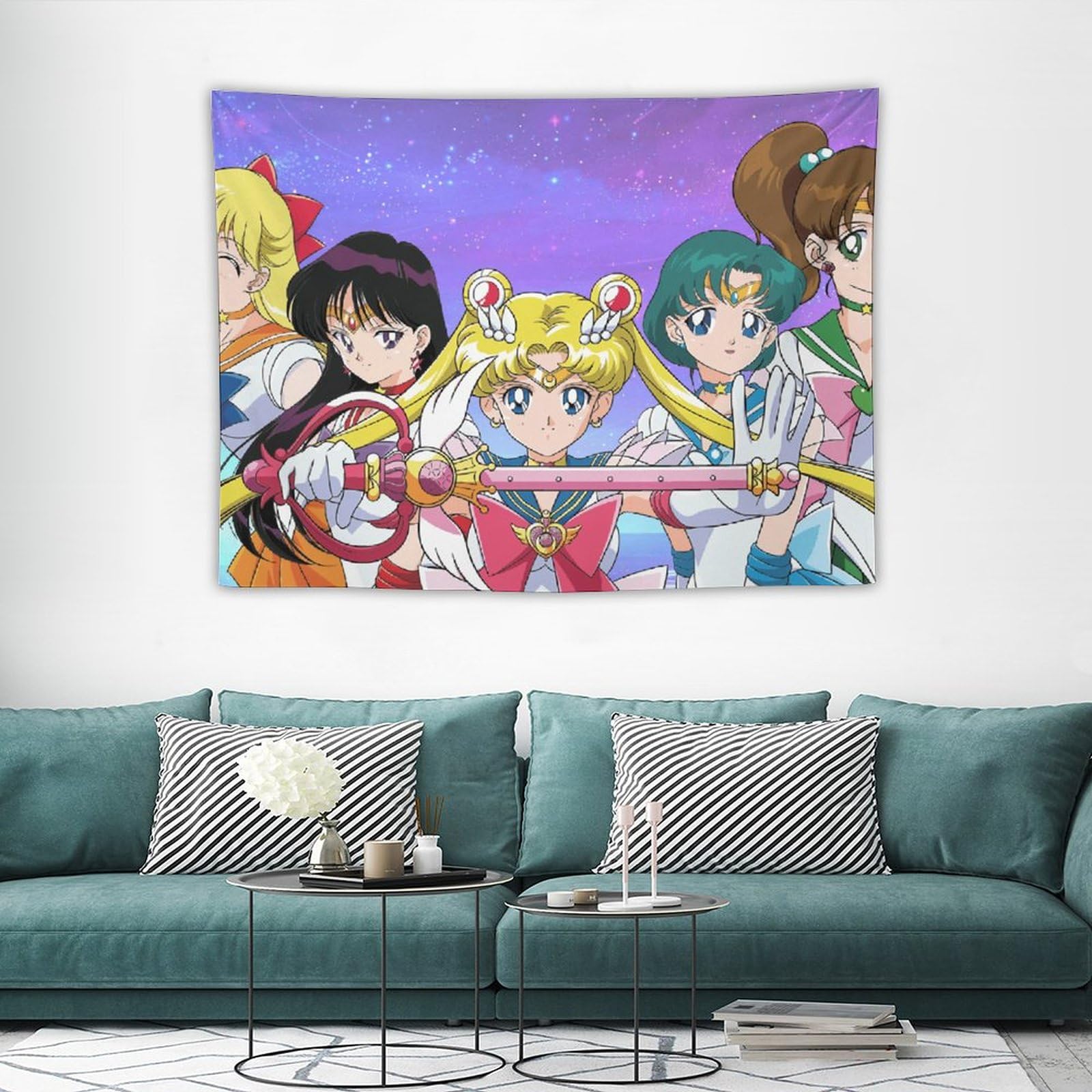 Amazon.co.jp: 美少女戦士セーラームーンタペストリー 壁掛け 壁飾り